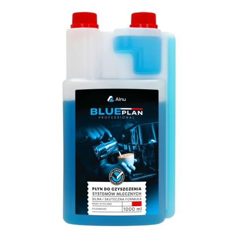 Płyn EKO do Czyszczenia Systemów Mleka | BLUEPLAN | 1000 ml | PL