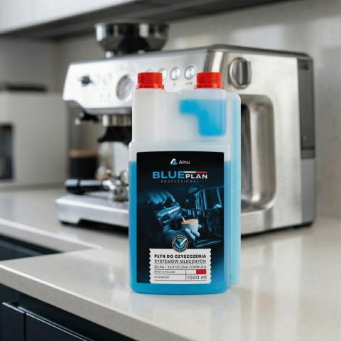 Płyn EKO do Czyszczenia Systemów Mleka | BLUEPLAN | 1000 ml | PL