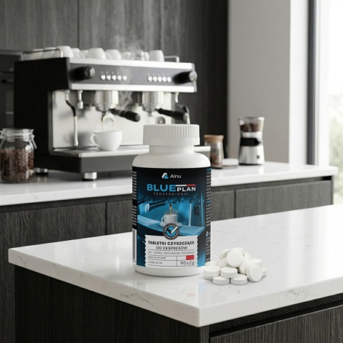 Tabletki Czyszczące BLUEPLAN 90 szt do Ekspresu Philips LatteGo SIEMENS TZ80001