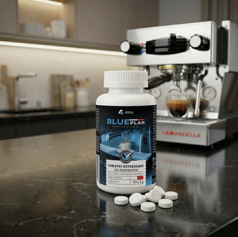 Tabletki Czyszczące BLUEPLAN 90 szt do Ekspresu Philips LatteGo SIEMENS TZ80001