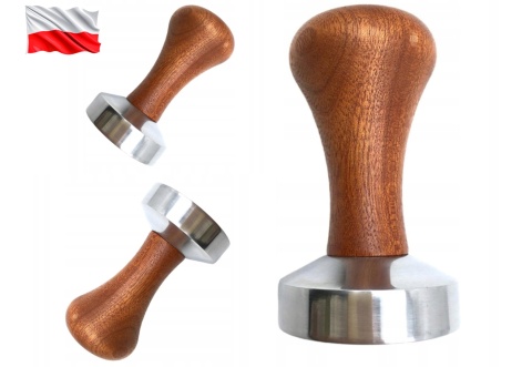Tamper Ubijak Profesjonalny do kawy 51 mm BLUEPLAN | Drewno | Stal | PL