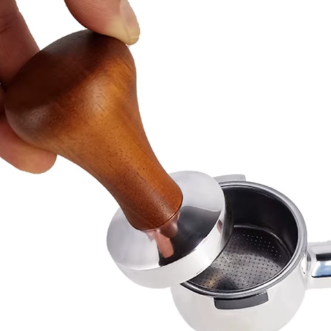 Tamper Ubijak Profesjonalny do kawy 51 mm BLUEPLAN | Drewno | Stal | PL