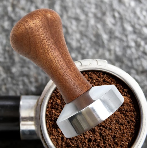 Tamper Ubijak Profesjonalny do kawy 51 mm BLUEPLAN | Drewno | Stal | PL