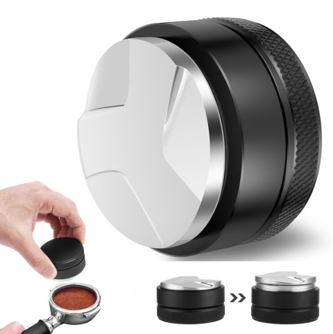 Dystrybutor do kawy 58mm BLUEPLAN Profesjonalny Regulowany Stal Ubijanie Tamping