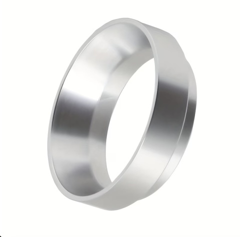 Pierścień Lejek dozujący do kawy z magnesem 51 mm BLUEPLAN Stop Aluminium SREBRNY