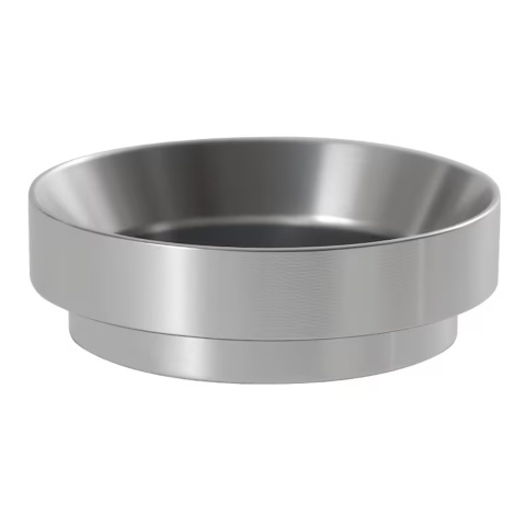 Pierścień Lejek dozujący do kawy z magnesem 51 mm BLUEPLAN Stop Aluminium SREBRNY
