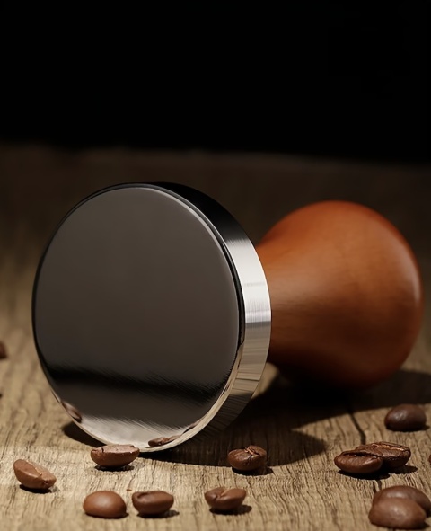 Tamper Ubijak do kawy 58 mm BLUEPLAN | Drewno | Stal | PL
