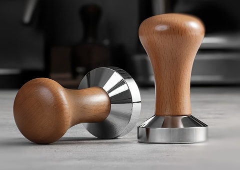 Tamper Ubijak do kawy 58 mm BLUEPLAN | Drewno | Stal | PL