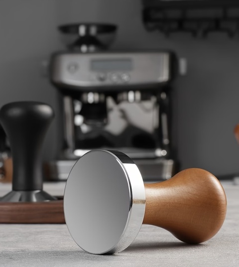Tamper Ubijak do kawy 58 mm BLUEPLAN | Drewno | Stal | PL