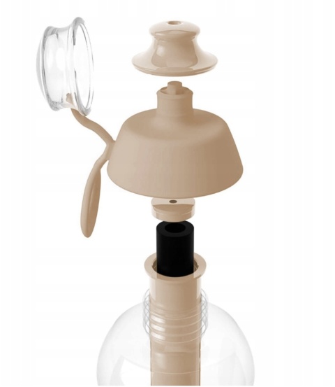 Butelka filtrująca bidon Dafi SOFT 0,5L Cappuccino z 1 filtrem