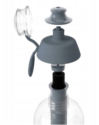 Butelka filtrująca bidon Dafi SOFT 0,5L Stalowa z 1 filtrem