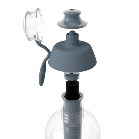 Butelka filtrująca bidon Dafi SOFT 0,5L Stalowa z 4 filtrami