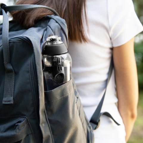 Butelka filtrująca bidon Dafi SOFT 0,7L Czarna z 2 filtrami