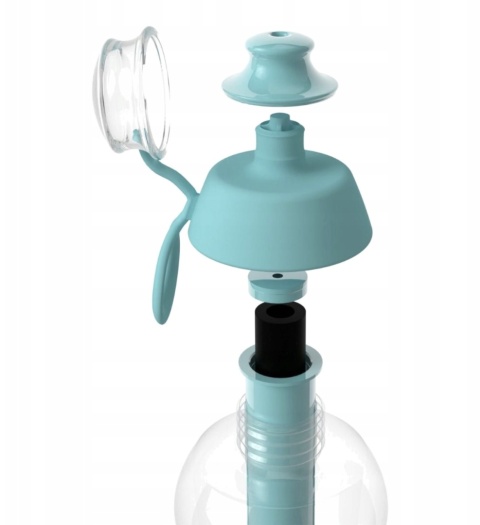 Butelka filtrująca bidon Dafi SOFT 0,7L Miętowa z 2 filtrami