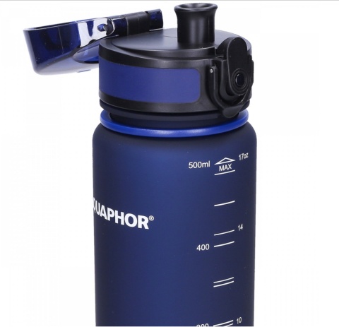 Butelka filtrująca bidon z Tritanu Aquaphor City 0,5L Granatowa + 1 filtr