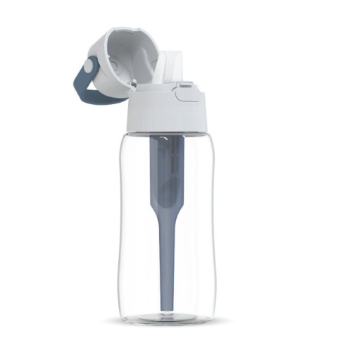 Butelka filtrująca z Tritanu Dafi SOLID 0,5L Jeansowa + 7 filtrów