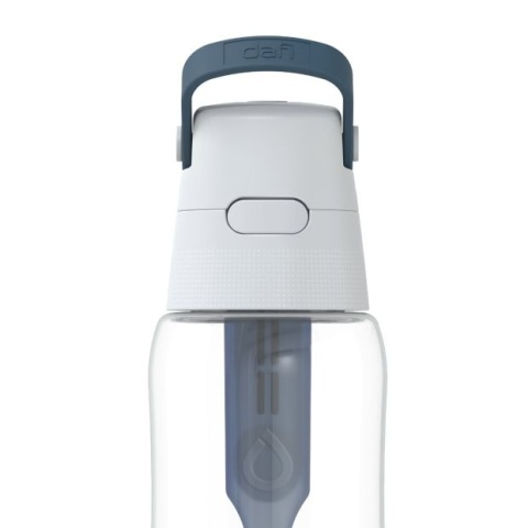 Butelka filtrująca z Tritanu Dafi SOLID 0,5L Jeansowa + 7 filtrów
