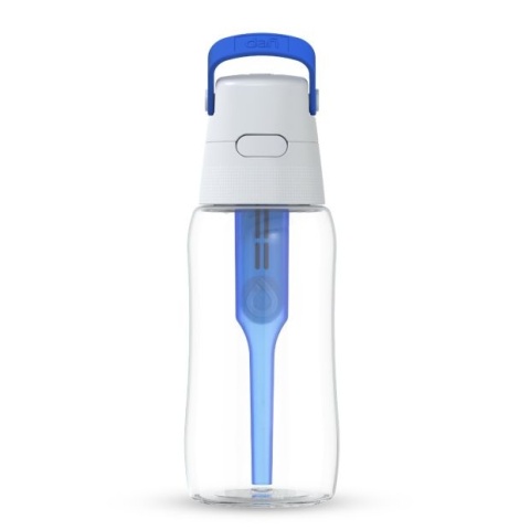 Butelka filtrująca z Tritanu Dafi SOLID 0,5L Niebieska + 7 filtrów