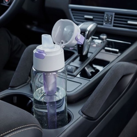 Butelka filtrująca z Tritanu Dafi SOLID 0,5L lawendowa + 7 filtrów