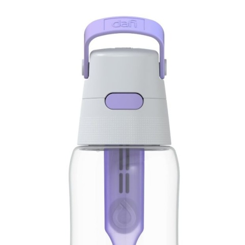 Butelka filtrująca z Tritanu Dafi SOLID 0,5L lawendowa + 7 filtrów