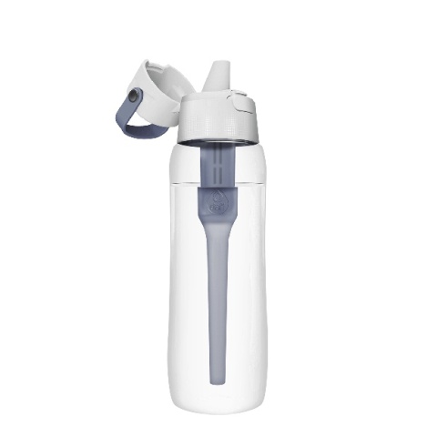 Butelka filtrująca z Tritanu Dafi SOLID 0,7L Jeansowa + 7 filtrów