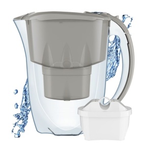 Dzbanek filtrujący Aquaphor AMETHYST 2,8 l + wkład maxfor B25, SZARY
