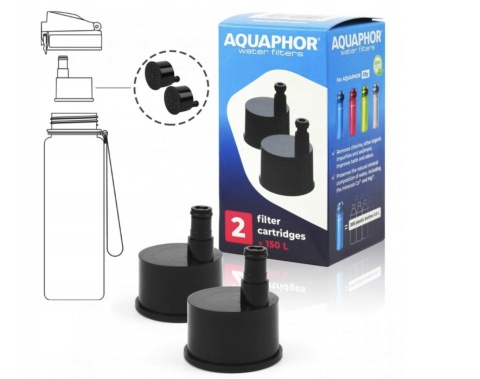 Filtr wkład do butelki filtrującej z Tritanu Aquaphor City 0,5L - 2 szt.