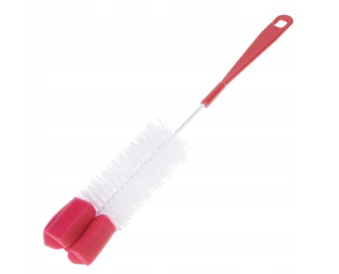 Szczotka BluePlan do mycia butelek, szklanek, słoików z gąbką - 3 szt.