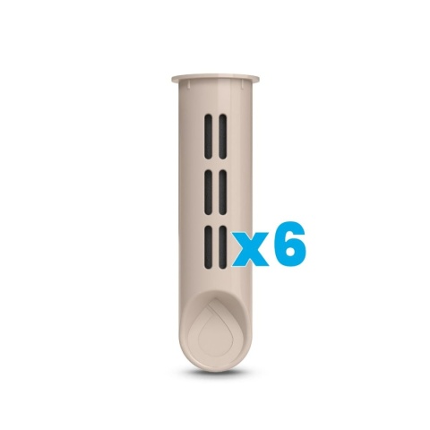 Zestaw filtrów DAFI do butelki Soft i Solid Cappuccino (6 szt.)