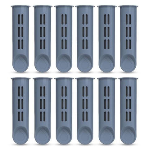 Zestaw filtrów DAFI do butelki Soft i Solid Jeansowy Szary (12 szt.)