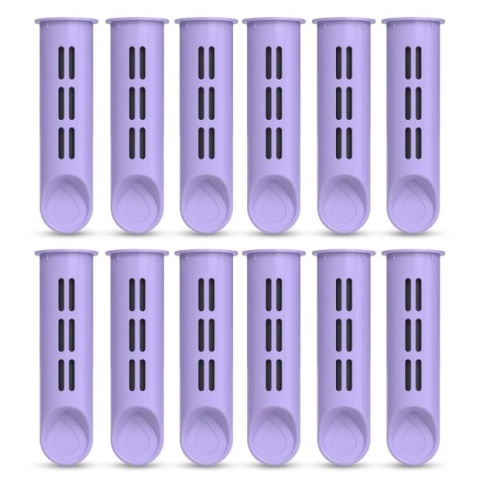 Zestaw filtrów DAFI do butelki Soft i Solid Lawendowy (12 szt.)