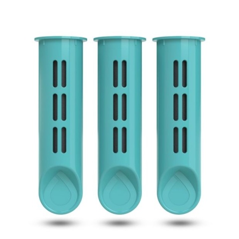 Zestaw filtrów DAFI do butelki Soft i Solid Turkusowy (3 szt.)