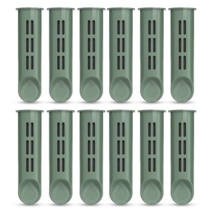 Zestaw filtrów DAFI do butelki Soft i Solid Szałwiowy Zielony (12 szt.)