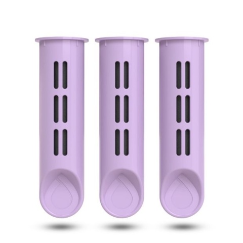 Zestaw filtrów DAFI do butelki Soft i Solid Jagodowy (3 szt.)