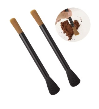 Profesjonalny pędzelek - szczotka BluePlan do czyszczenia ekspresu, młynka z 2 końcówkami - 2 szt.