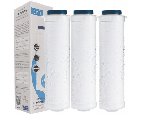 Dafi Przepływowy filtr do wody polipropylenowy 10 µm - 3 szt.