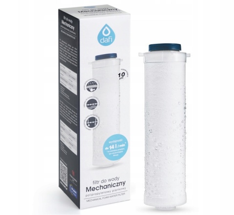 Dafi Przepływowy filtr do wody polipropylenowy 10 µm - 5 szt.