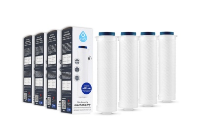 Dafi Przepływowy filtr do wody polipropylenowy 25 µm - 4 szt.