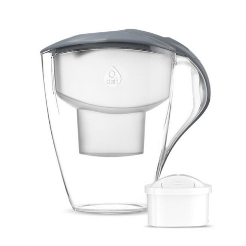 Dzbanek filtrujący Dafi ASTRA stalowy 3 l + wkład Unimax + wskaźnik LED