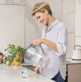 Dzbanek filtrujący Dafi ASTRA stalowy 3 l + wkład Unimax + wskaźnik