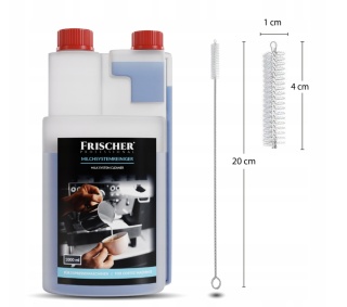 PŁYN DO CZYSZCZENIA SYSTEMU MLEKA 1000ml + szczoteczka