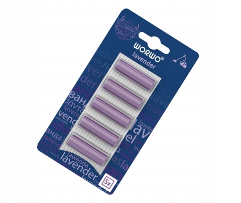 Zapachy do odkurzacza 20 sztuk MIX , lawenda, kwiatowy, cytryna, jabłkowy, WORWO