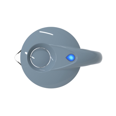 Szklany dzbanek filtrujący Dafi CRYSTAL LED 2l + 1 filtr Unimax SZARY