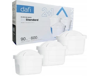 Wkład Filtr DAFI UNIMAX do dzbanka filtrującego Dafi, Brita - 3 szt
