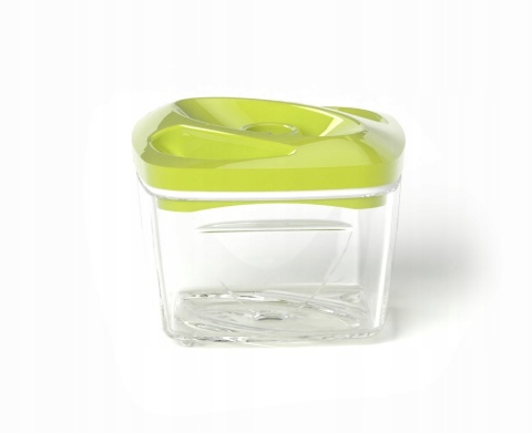 Zestaw: 5 pojemników hermetycznych na jedzenie SeeYoo Dafi LIMONKOWY + pompka