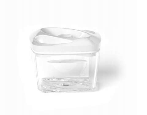 Zestaw: 5 pojemników hermetycznych na jedzenie SeeYoo Dafi białe + pompka