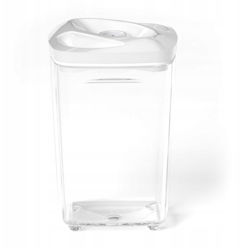 Zestaw: 5 pojemników hermetycznych na jedzenie SeeYoo Dafi białe + pompka