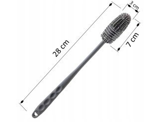 Zestaw filtrów DAFI do butelki Soft i Solid BIAŁE (3 szt.) + SZCZOTKA