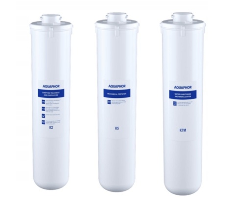 Zestaw wkładów K5, K2, K7M do RO-101S Morion