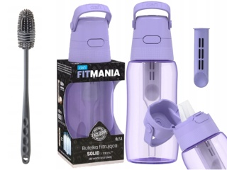 Butelka filtrująca Dafi Solid 0.5 L lawendowa + FILTR + SZCZOTKA